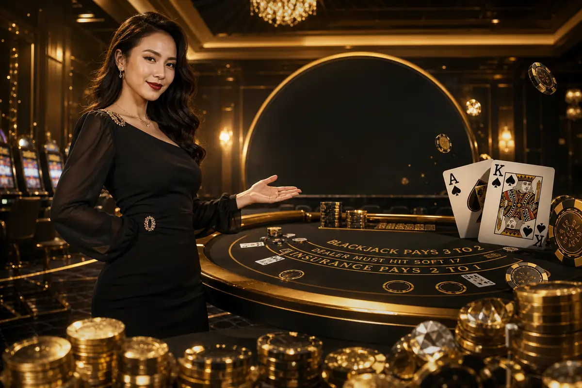 wave2d Blackjack ကတ်ဂိမ်းကစားခြင်း